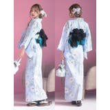 Tika 清楚あざと椿柄浴衣2点セット 浴衣 | Tika | 詳細画像5 