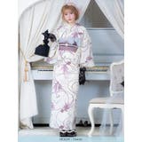 Tika 優美金魚×くすみカラー兵児帯浴衣2点セット 浴衣 | Tika | 詳細画像7 