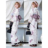 Tika 優美金魚×くすみカラー兵児帯浴衣2点セット 浴衣 | Tika | 詳細画像8 