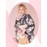 モノトーンニュアンスフラワー浴衣3点セット 浴衣セット レディース浴衣 | Tika | 詳細画像2