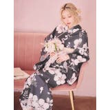 モノトーンニュアンスフラワー浴衣3点セット 浴衣セット レディース浴衣 | Tika | 詳細画像4