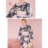 モノトーンニュアンスフラワー浴衣3点セット 浴衣セット レディース浴衣 | Tika | 詳細画像5