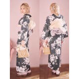 モノトーンニュアンスフラワー浴衣3点セット 浴衣セット レディース浴衣 | Tika | 詳細画像9