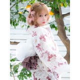 大輪牡丹柄浴衣3点セット ガーリー浴衣 sweet浴衣 | Tika | 詳細画像5