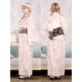 Tika 線画牡丹2wayワンピース浴衣3点セット 浴衣羽織 | Tika | 詳細画像10 