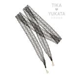 両端パールレース飾り帯紐 レース帯紐 浴衣小物 | Tika | 詳細画像3