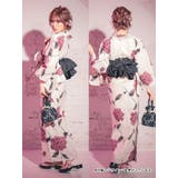 ヴィンテージフラワークラシカル浴衣3点セット 兵児帯 下駄 | Tika | 詳細画像8