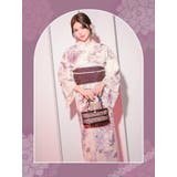 乱菊柄しわ兵児帯浴衣3点セット 浴衣セット レディース浴衣 | Tika | 詳細画像2