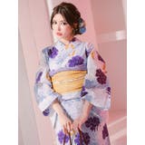 ムラ染め×カラフル華やか乱菊柄浴衣2点セット 浴衣セット レディース浴衣 | Tika | 詳細画像4