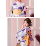 ムラ染め×カラフル華やか乱菊柄浴衣2点セット 浴衣セット レディース浴衣 | Tika | 詳細画像5