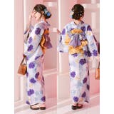 ムラ染め×カラフル華やか乱菊柄浴衣2点セット 浴衣セット レディース浴衣 | Tika | 詳細画像7