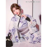 水彩牡丹柄浴衣3点セット 妖艶浴衣 セクシー浴衣 | Tika | 詳細画像4