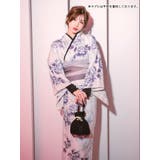 水彩牡丹柄浴衣3点セット 妖艶浴衣 セクシー浴衣 | Tika | 詳細画像5