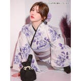 水彩牡丹柄浴衣3点セット 妖艶浴衣 セクシー浴衣 | Tika | 詳細画像6