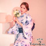 Tika ブルーフラワーレトロ浴衣2点セット 浴衣 | Tika | 詳細画像1