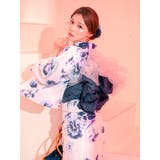 Tika ブルーフラワーレトロ浴衣2点セット 浴衣 | Tika | 詳細画像6
