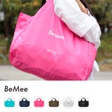 BeMee(ビーミー) 折りたたみ エコバッグ Mサイズ | time piece | 詳細画像1