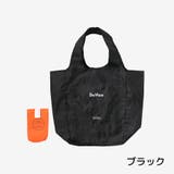 ブラック | BeMee(ビーミー) 折りたたみ エコバッグ Sサイズ | time piece