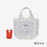 ホワイト | BeMee(ビーミー) 折りたたみ エコバッグ Sサイズ | time piece