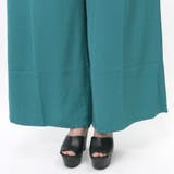 バックゴム ギャザースピンドル エステルワイドパンツ | non-hedge  | 詳細画像5