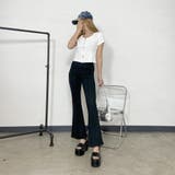 センタープレスフレアパンツ | non-hedge | 詳細画像2