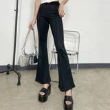 センタープレスフレアパンツ | non-hedge | 詳細画像1