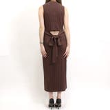 リブハイネックノースリリボンワンピース レディース ファッション | non-hedge  | 詳細画像11 