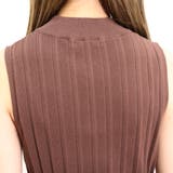 リブハイネックノースリリボンワンピース レディース ファッション | non-hedge  | 詳細画像13 