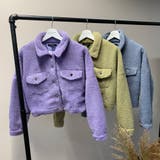 ショート丈ボアジャケット レディース ファッション | non-hedge | 詳細画像8