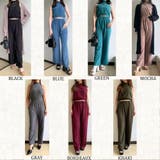 リブノースリプルオーバー・ワイドパンツセット | non-hedge  | 詳細画像27 