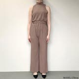 リブノースリプルオーバー・ワイドパンツセット | non-hedge  | 詳細画像9 