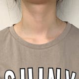 ロゴショート丈Tシャツ レディース ファッション | non-hedge | 詳細画像10
