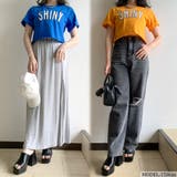 ロゴショート丈Tシャツ レディース ファッション | non-hedge | 詳細画像2