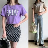 ロゴショート丈Tシャツ レディース ファッション | non-hedge | 詳細画像3