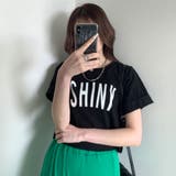 ロゴショート丈Tシャツ レディース ファッション | non-hedge | 詳細画像5
