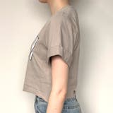 ロゴショート丈Tシャツ レディース ファッション | non-hedge | 詳細画像8