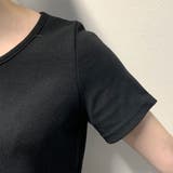 刺繍リブショートTシャツ レディース ファッション | non-hedge  | 詳細画像14 