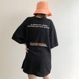 クロ | バック透けビッグTシャツ | non-hedge