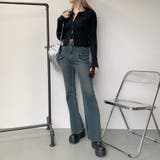 ダブルZIP襟付きニットトップス | non-hedge  | 詳細画像6 