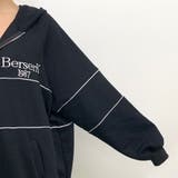 裏毛ハーフZIPパーカーチュニック | non-hedge  | 詳細画像15 
