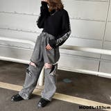 袖ロゴリブニットショートプルオーバー | non-hedge  | 詳細画像6 