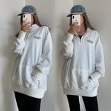 ★WEB限定★ZIPスタンド裏毛チュニック | non-hedge  | 詳細画像5 