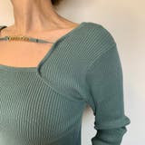 チェーンデザインニットトップス | non-hedge | 詳細画像16