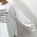 重ねロゴダメージTシャツ | non-hedge | 詳細画像24