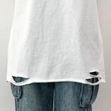 重ねロゴダメージTシャツ | non-hedge | 詳細画像25