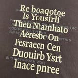 重ねロゴダメージTシャツ | non-hedge | 詳細画像28