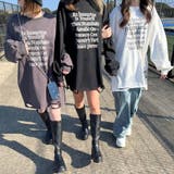 重ねロゴダメージTシャツ | non-hedge | 詳細画像3