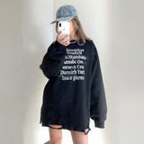 ブラック | 重ねロゴダメージTシャツ | non-hedge
