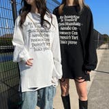 重ねロゴダメージTシャツ | non-hedge | 詳細画像7