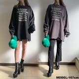 重ねロゴダメージTシャツ | non-hedge | 詳細画像8